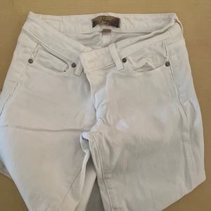 Paige white denim capri - Roxie capri